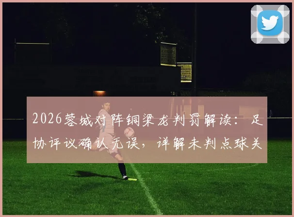 2026蓉城对阵铜梁龙判罚解读：足协评议确认无误，详解未判点球关键依据